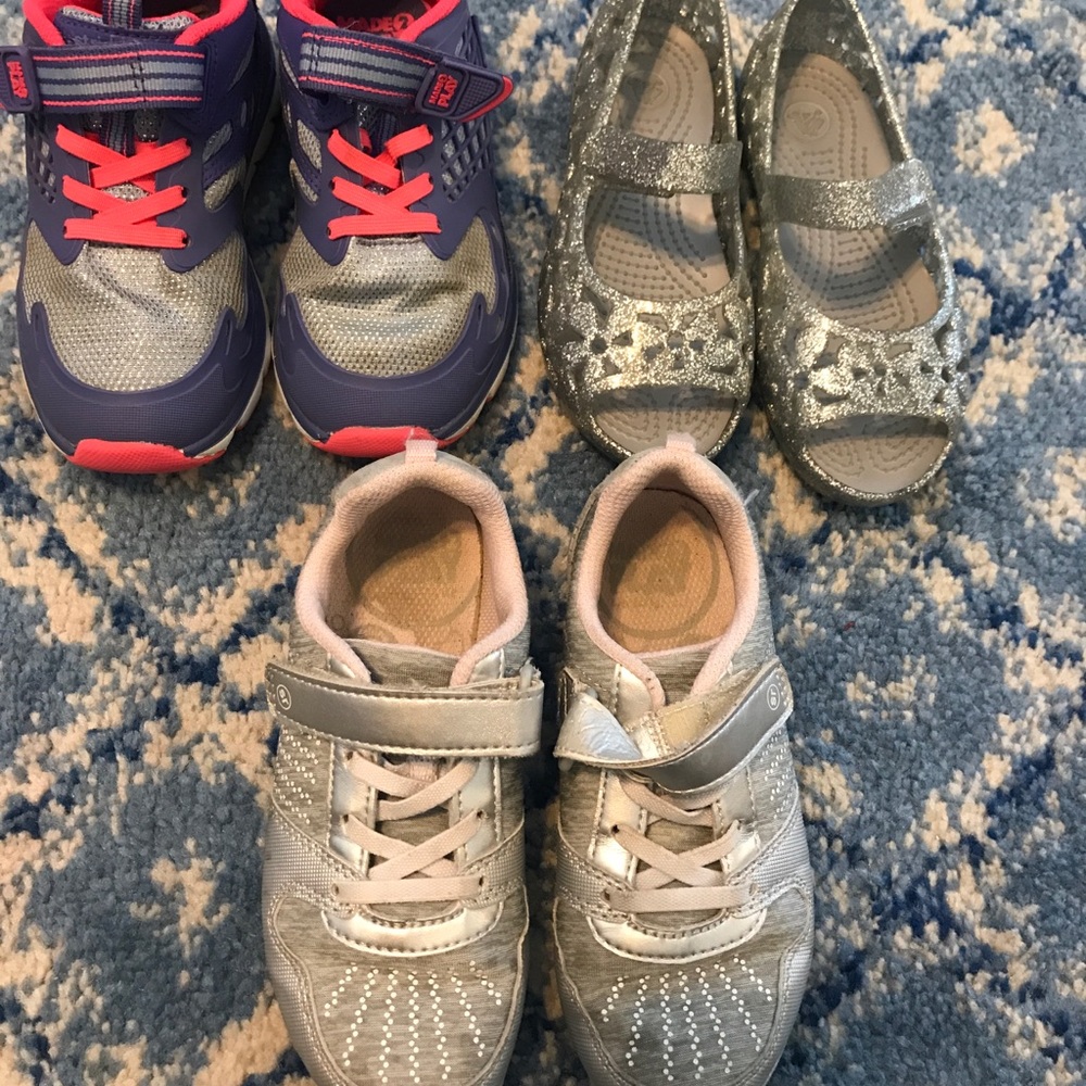 Girls size 11 shoe lot